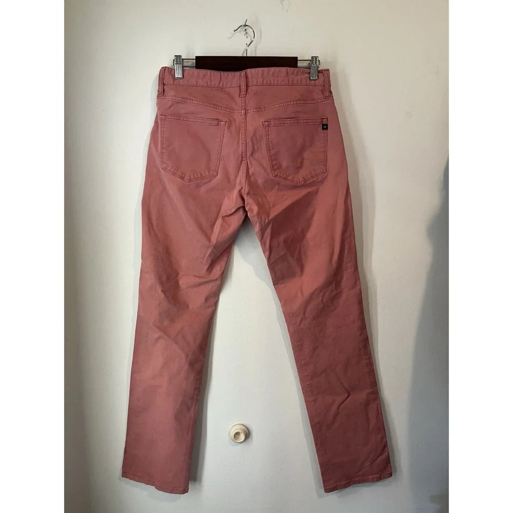 7 Diamonds Men's Chinos in Mauve Pink